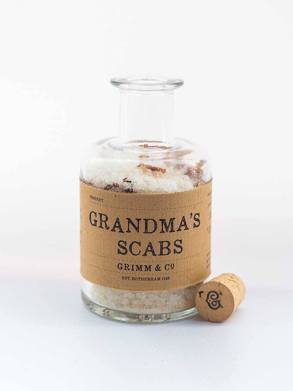 Grimm & Co Grandmas Scabs Packaging