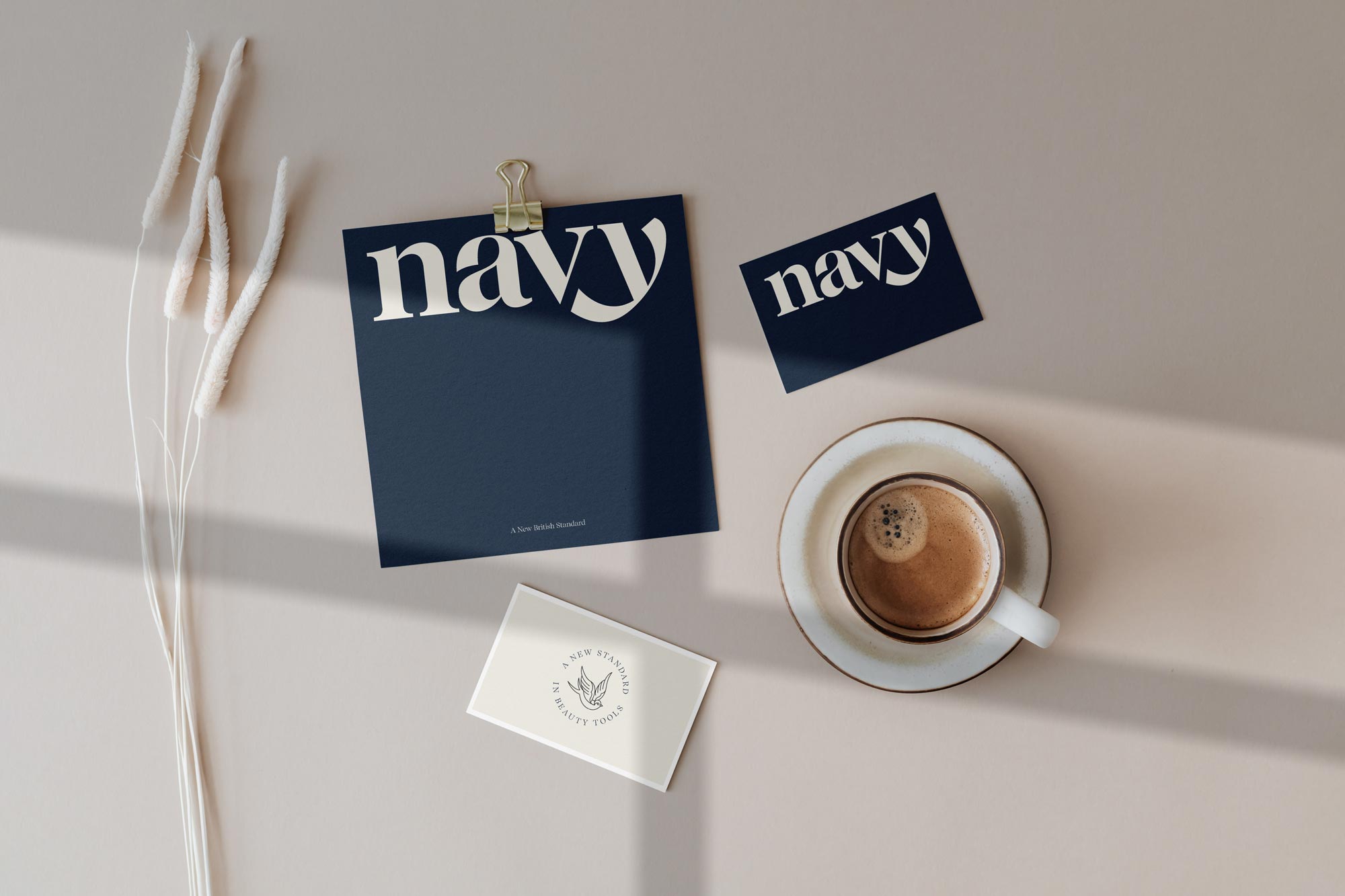 Navy Pro postcards and business card designs